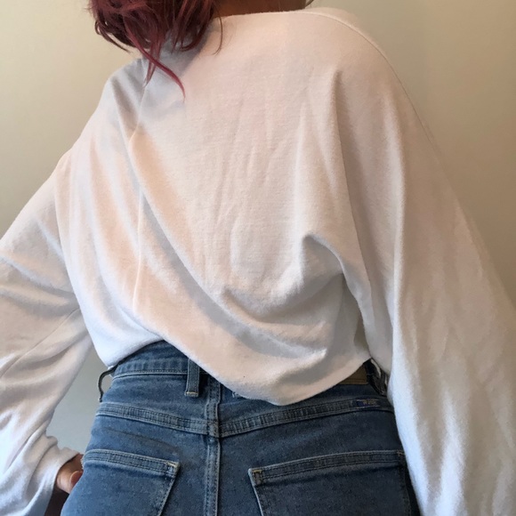 Aritzia Wilfred free long sleeve bat wing top - Picture 3 of 4